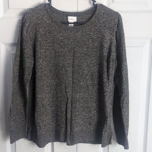 Old Navy Sweater heathered gray women's size Large